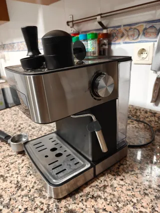 Cafetera Espresso BioloMix Acero Inoxidable