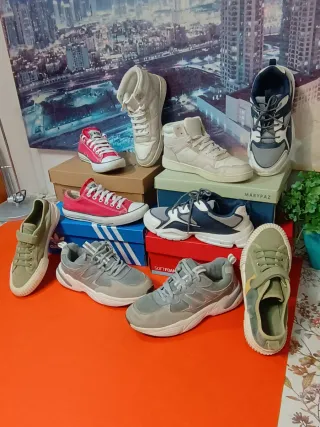 Zapatillas Deportivas Varias Marcas 5 pares