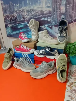 Zapatillas Deportivas Varias Marcas 5 pares