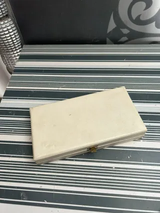 Caja 3 cubiertos vintage bañados en plata Ribera