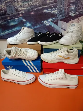 Lote 4 pares zapatillas varias marcas