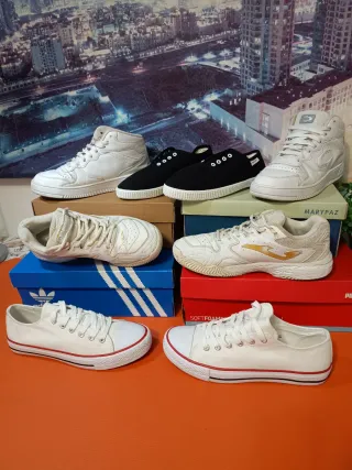 Lote 4 pares zapatillas varias marcas