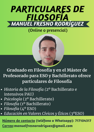 Clases particulares de Filosofía