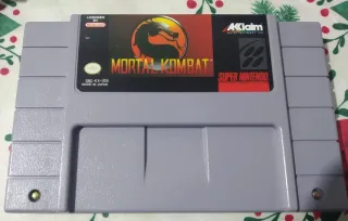 JUEGO MORTAL KOMBAT SUPER NINTENDO FAMICOM SNS-KX