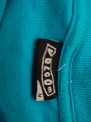 Camiseta Volcom Iconic Stone Teal. Talla M.