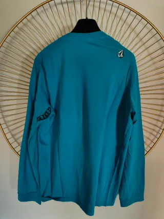 Camiseta Volcom Iconic Stone Teal. Talla M.