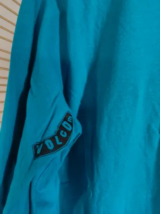 Camiseta Volcom Iconic Stone Teal. Talla M.