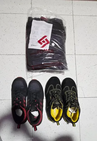 Ropa y Zapatos de Seguridad Negros