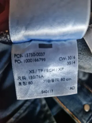 Cazadora Levi's Azul Talla XS