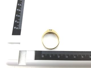 anillo oro 9k con piedra