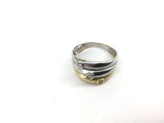 anillo oro 18k con piedra