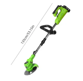 Desbrozadora Eléctrica Recargable (2 Baterías)