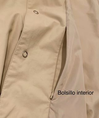 Gabardina Zara Beige