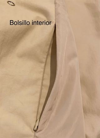 Gabardina Zara Beige