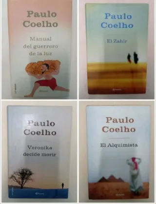 Pack 4 Libros Paulo Coelho.