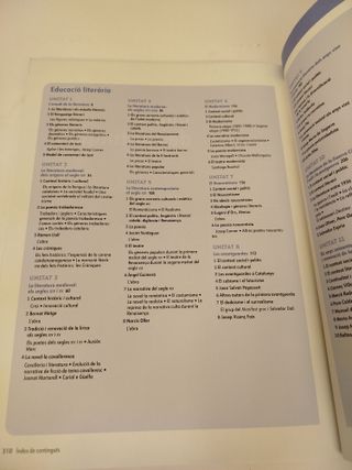 Literatura Catalana Batxillerat - 9788441235564 - Como Nuevo