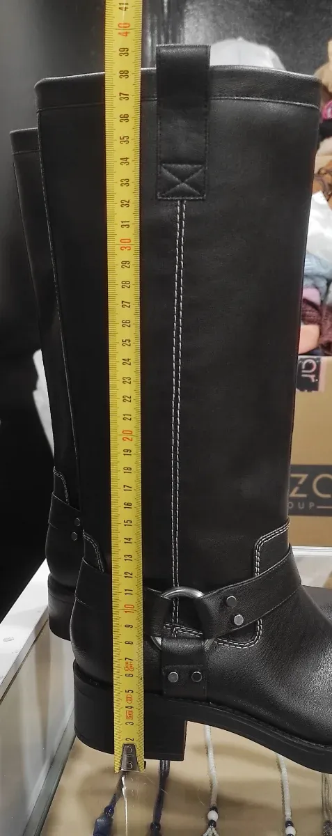 Botas Biker Zara Marrons Tamanho 37