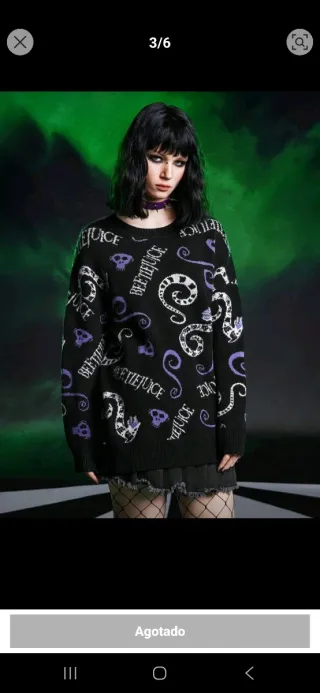 Jersey Beetlejuice S/M