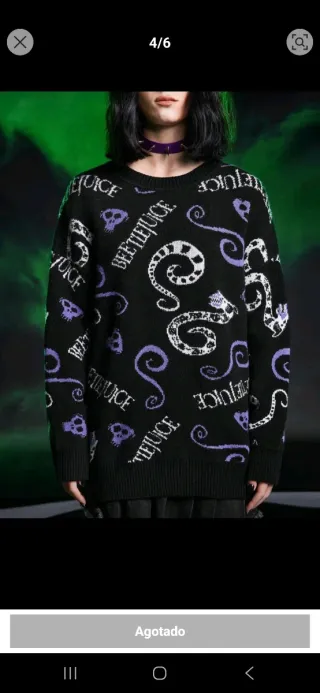 Jersey Beetlejuice S/M