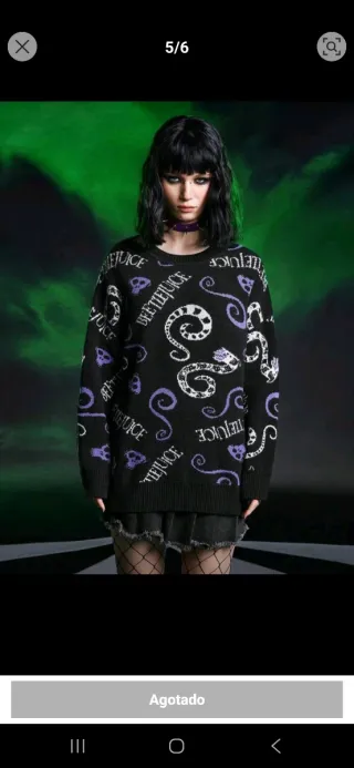 Jersey Beetlejuice S/M