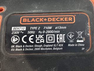 taladro electrico black and decker beh710