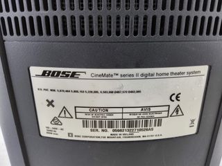altavoces home cinema bose cinematic serie 2
