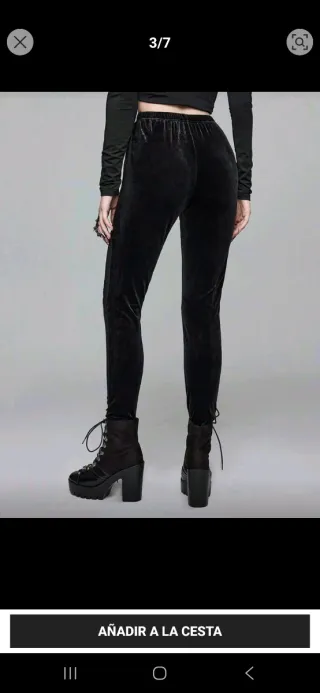 Leggings Okkult Samt S