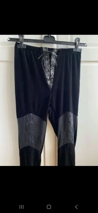 Leggings Okkult Samt S