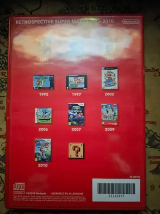 Super Mario Retrospective 25 aniversario wii
