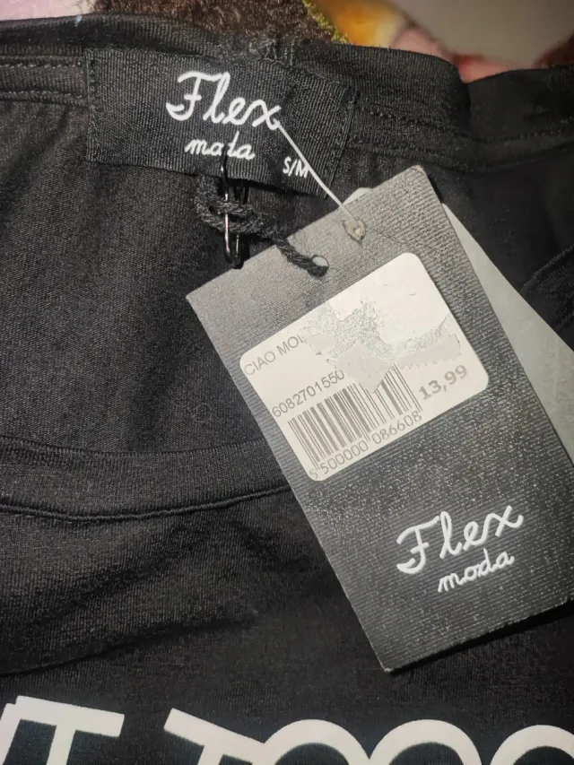 T-shirt Flex moda nuova con cartellino