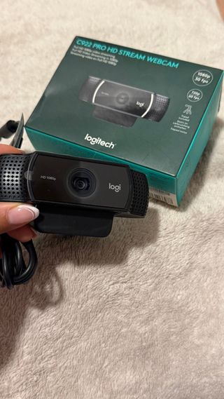 Cámara Logitech C922 Pro HD Stream Webcam