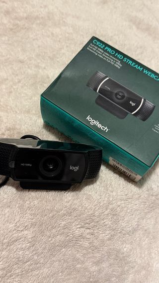 Cámara Logitech C922 Pro HD Stream Webcam