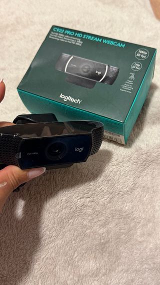 Cámara Logitech C922 Pro HD Stream Webcam
