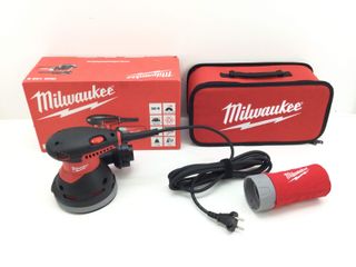 lijadora orbital milwaukee ros 125e