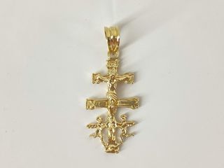 crucifijo oro 18k