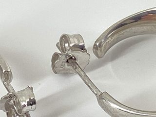 pendientes plata 925mm