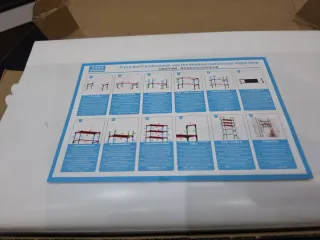 Estantería para inodoro metal/plástico