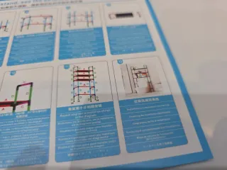 Estantería para inodoro metal/plástico