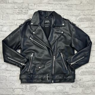 Cazadora Biker Oversize Zara