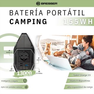 Bateria Portatil Fuente Alimentación Bresser NUEVA