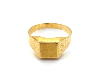 sello oro 18k t. 21 (19,42 mm)