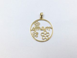 colgante oro 18k