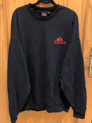 Sudadera Quiksilver x Stranger Things Negra