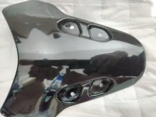 Carenagem/Para-brisa de Moto Preto