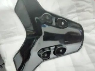 Carenagem/Para-brisa de Moto Preto