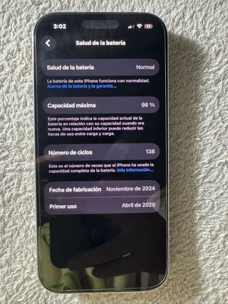 iPhone 16 Pro 128 GB Plata