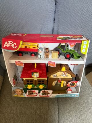 Giocattoli Dickie Toys ABC Happy Farm con trattore (nuovo)