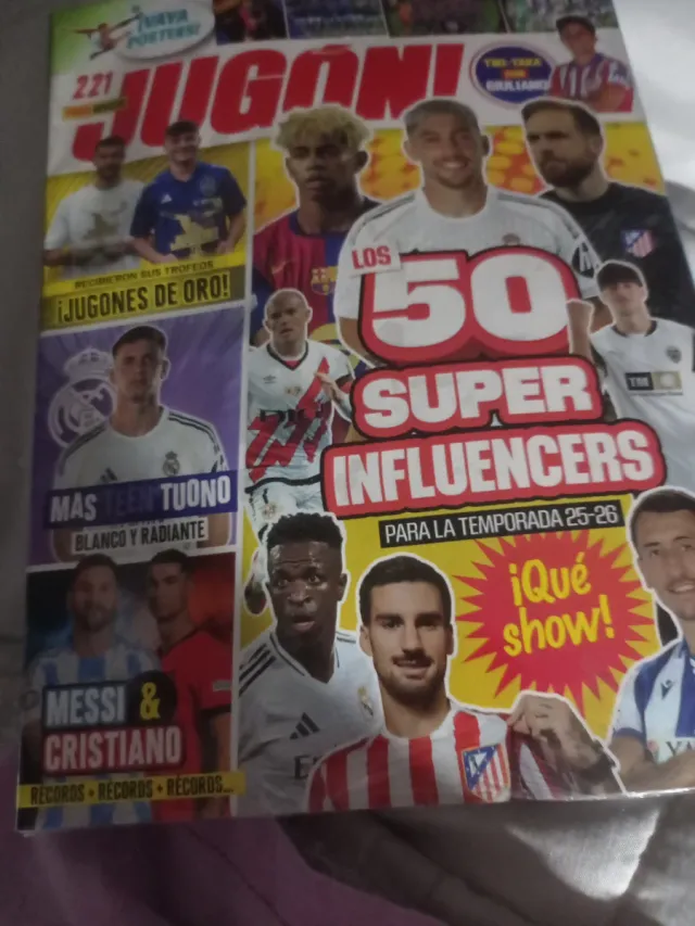 Revista Jugón 221 Panini