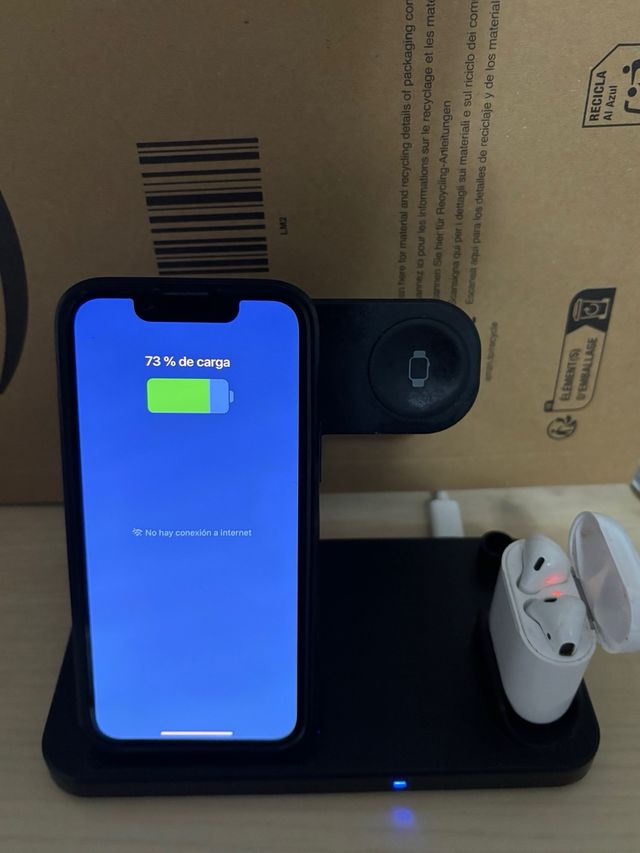 Cargador Inalámbrico 3 en 1