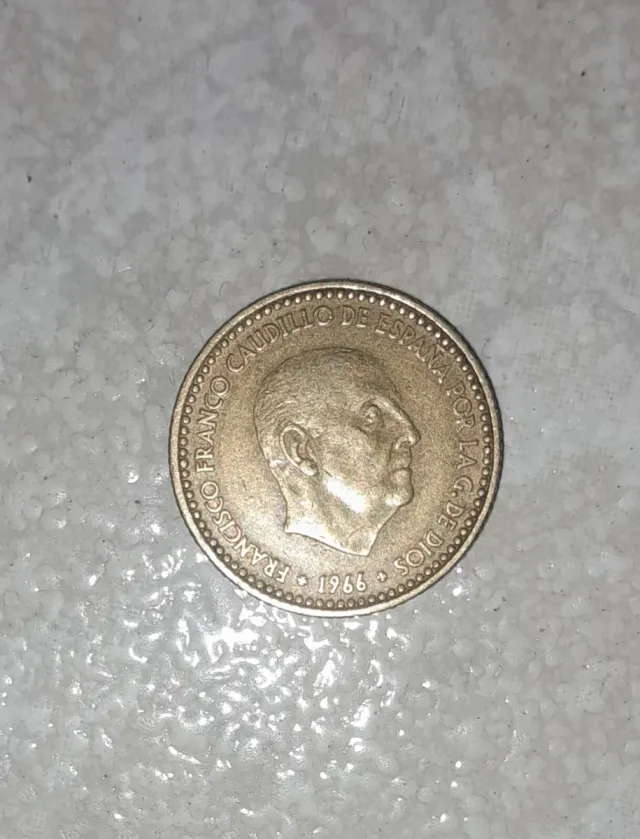 Lote 10 Monedas 1 Peseta 1966